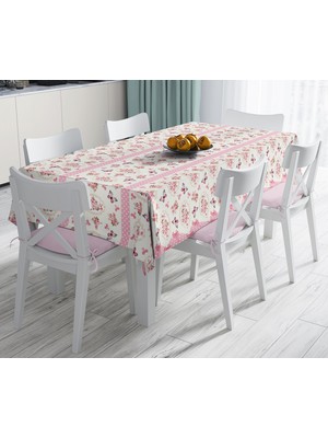 RealHomes Özel Tasarım Dijital Baskılı Leke Tutmaz Masa Örtüsü 120 x 140 cm