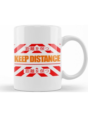 Baskı Dükkanı Evangelion Personal Space Kupa Bardak Porselen