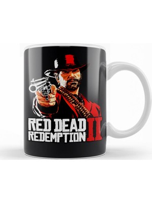 Baskı Dükkanı Red Dead Redemption Kupa Bardak Porselen