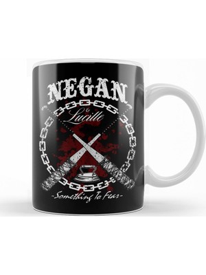 Baskı Dükkanı The Walking Dead Negan Kupa Bardak Porselen