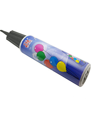 Renkli Parti 1. Sınıf Büyük Boy Renkli Balon Şişirme Pompası mm12