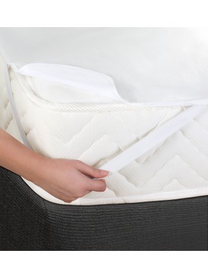 Madame Coco Sıvı Geçirmez Lastikli Yatak Alezi - Çift Kişilik