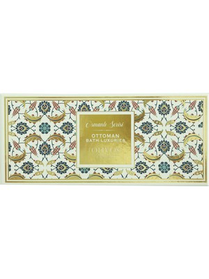 Olivos Osmanlı Serisi Desen 4 Zeytinyağı Sabunu + Granül Sabun 250 gr + 100 gr