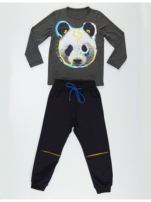 Mushi Street Panda Erkek Çocuk Pantolon Takım