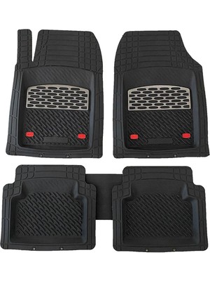 Safir Seat Exeo Uyumlu 4d Extra Derin Havuzlu Paspas Krom Karbon