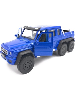 Welly 1:36 Mercedes G63 Amg 6x6 Mavi