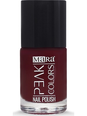 Mara Peak Colors Oje 010 Canlı Renkler ve 10 ml Uzun Süre Kalıcılık Tırnaklar İçin