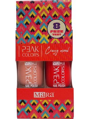 Mara Peak Colors Crazy Mood Oje - Ikili Kutu (011 - 001)