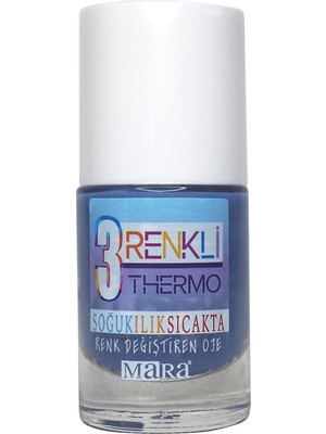 Mara Thermo 3 Renkli Oje 10 ml Alaçatı Yaz Renkleri ile Tırnaklar için
