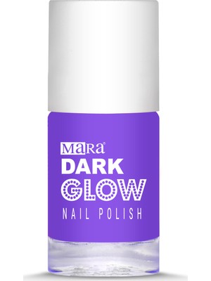 Mara Dark Glow Karanlıkta Parlayan Oje Purple