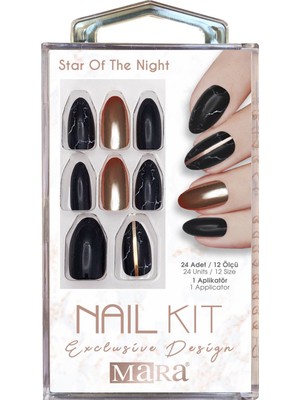 Mara Nail Kit Star Of The Night Takma Tırnak