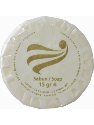 Eymen Buklet Otel Tipi Sargılı Sabun 15 gr 1000' Li Paket
