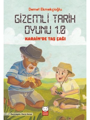 Kırmızı Kedi Yayınevi Gizemli Tarih Oyunu 1.0 Karain’de Taş Çağı  - Demet Ekmekçioğlu