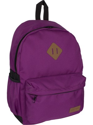 Bagacar 130 Excaption Günlük Okul Sırt Çantası Kahve Mor