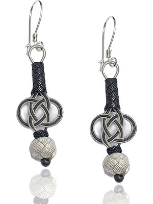 Midyat Nurtaş Gümüş 1000 Ayar Kazaziye Kadın Gümüş Küpe