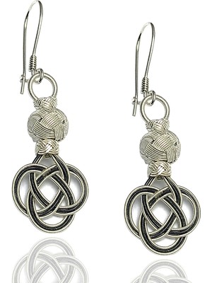 Midyat Nurtaş Gümüş 1000 Ayar Kazaziye Kadın Gümüş Küpe