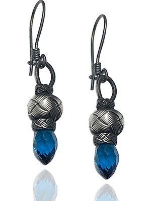 Midyat Nurtaş Gümüş 1000 Ayar Kazaziye Kadın Gümüş Küpe