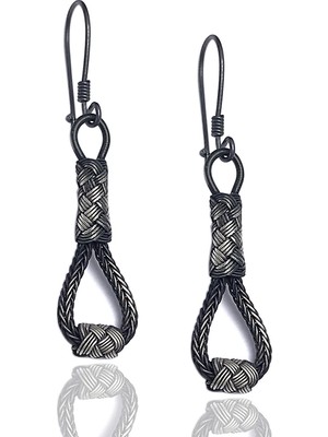 Midyat Nurtaş Gümüş 1000 Ayar Kazaziye Kadın Gümüş Küpe