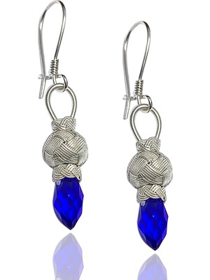 Midyat Nurtaş Gümüş 1000 Ayar Kazaziye Kadın Gümüş Küpe