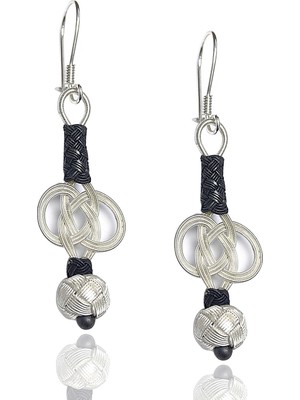 Midyat Nurtaş Gümüş 1000 Ayar Kazaziye Kadın Gümüş Küpe