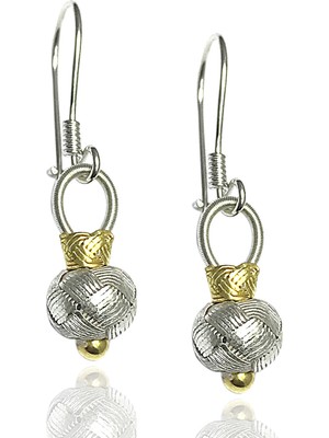 Midyat Nurtaş Gümüş 1000 Ayar Kazaziye Kadın Gümüş Küpe