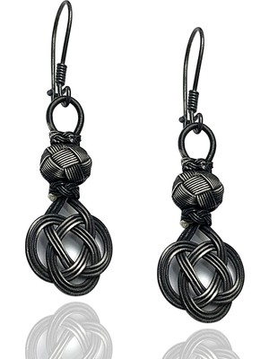 Midyat Nurtaş Gümüş 1000 Ayar Kazaziye Kadın Gümüş Küpe