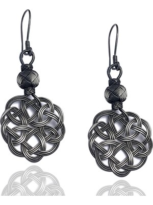 Midyat Nurtaş Gümüş 1000 Ayar Kazaziye Kadın Gümüş Küpe