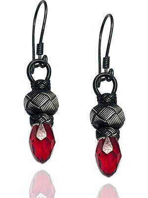 Midyat Nurtaş Gümüş 1000 Ayar Kazaziye Kadın Gümüş Küpe