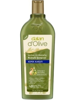 Dalan D'olive Zeytinyağlı Şampuan 400 ml Kepek  D'olive Kepek  Şampuan Kepek, Saç Derinizin Soyulup Dökülmesiyle Oluşan Bir Durumdur. Sa