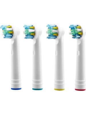 Kyver Floss Action 8'li Oral-B Uyumlu Dış Fırçası Yedek Başlığı