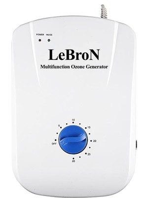 Lebron 400 Mg/h Ozon Jeneratörü Beyaz Hava Temizleme Cihazı Sürekli Modda Etkili Sterilizasyon