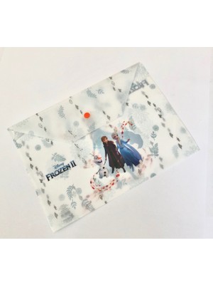 Frozen Iı A4 Çıtçıtlı Dosya Plastik 5'li