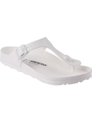 Birkenstock Gizeh Eva Beyaz Parmak Arası Kadın Terlik 128221 V5