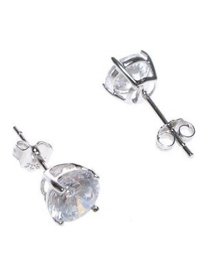 Söğütlü Si̇lver Zirkon Taşlı Küpe