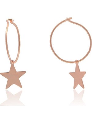 Söğütlü Si̇lver Yıldız Modeli Küpe