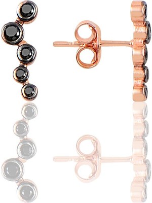 Söğütlü Si̇lver Gümüş Sıra Taşlı Küpe