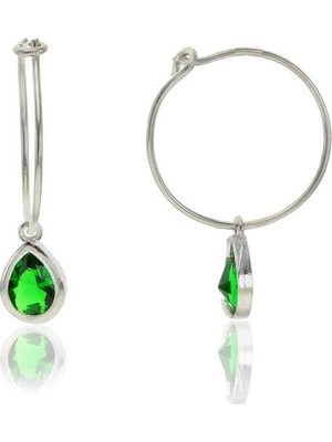 Söğütlü Si̇lver Damla Modeli Küpe