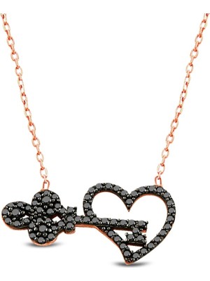 Söğütlü Silver Kalbimin Anahtarı Kolye