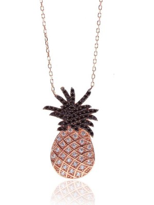 Söğütlü Silver Ananas Kolye