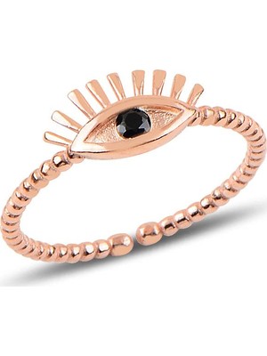 Söğütlü Silver Gümüş Ayarlamalı Kirpik Modeli Yüzük