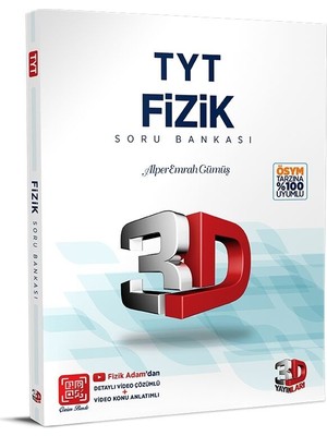 3D Yayınları TYT Fizik Soru Bankası