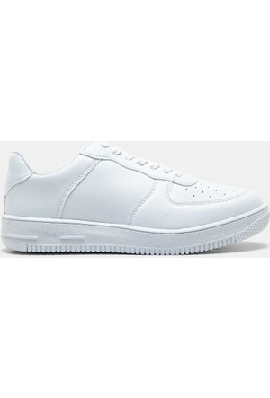 Beyaz Erkek Bagcikli Spor Ayakkabi 8yam28004aa000 Koton