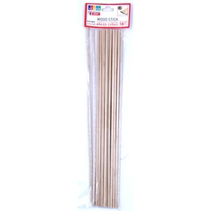 Ahşap Çubuk 30 cm x 4 mm x 18 li
