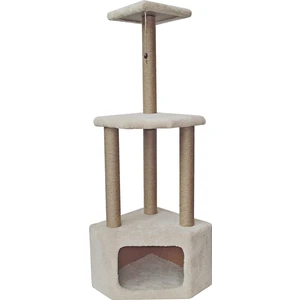 Tırmalama Tr1969 Köşe Katlı Kedi Evi  Tırmalama Tahtası Kedi Tırmalaması