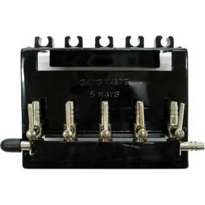 Akvaryum Havalandırma Metal Musluk Terminal 5 Çıkışlı