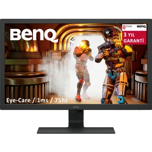 GL2480 24" 75hz 1ms (VGA+DVI+HDMI) Full HD Eye-care TN Oyun Monitörü