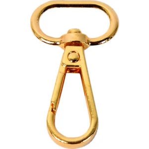 Makrome Anahtarlık ve Çanta Kancası Oval İç Çap: 2 cm 6'lı