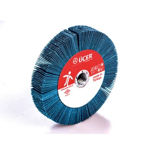 Vidalı Mop Zımpara Zirkonyum Ø115 x 20 mm 40 Kum