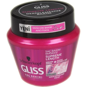 Saç Bakım Maskesi 300 ml Supreme Length Zarar Görmüş Uzun Saç