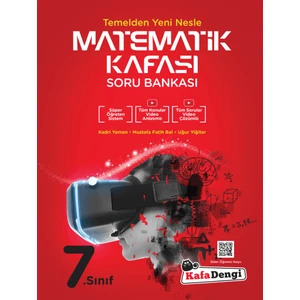 Kafa Dengi Yayınları 7.Sınıf Matematik Kafası Soru Bankası (Tümü Video Çözümlü)